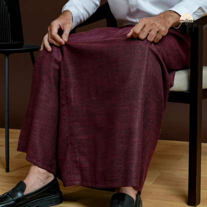 Sarung Maroon