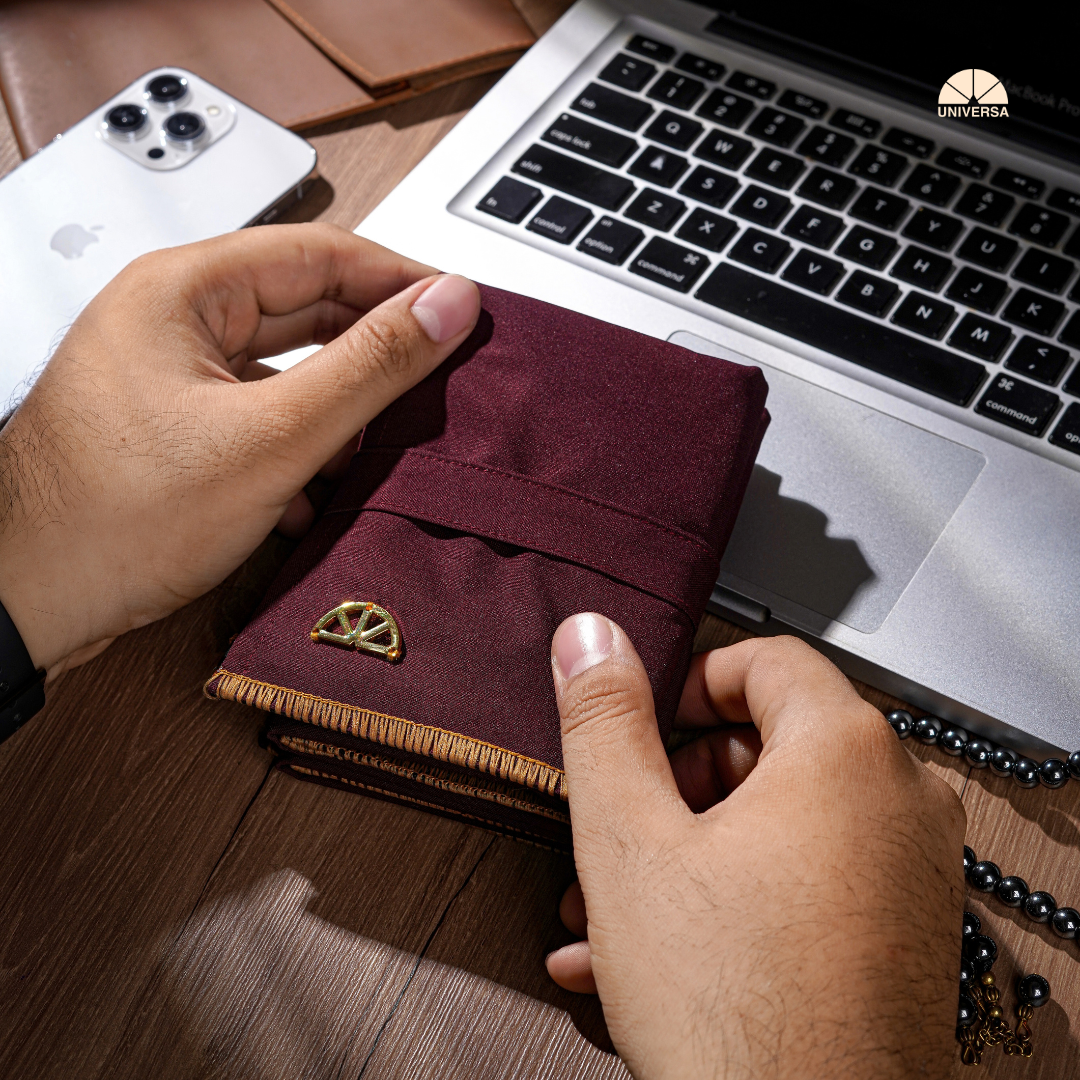 Sajadah Travel Maroon