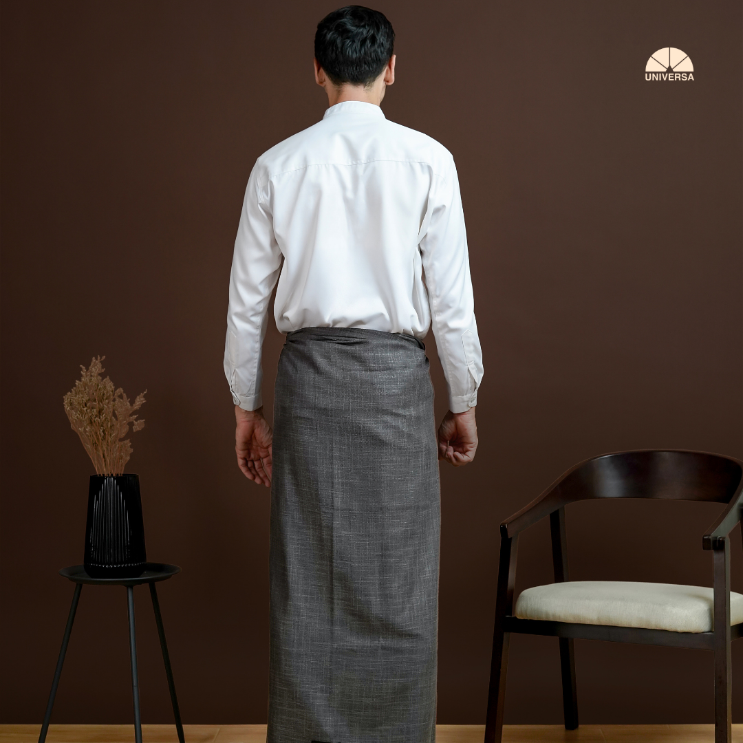Sarung Dark Grey