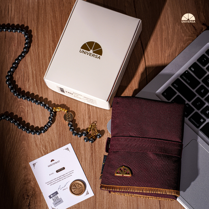 Sajadah Travel Maroon