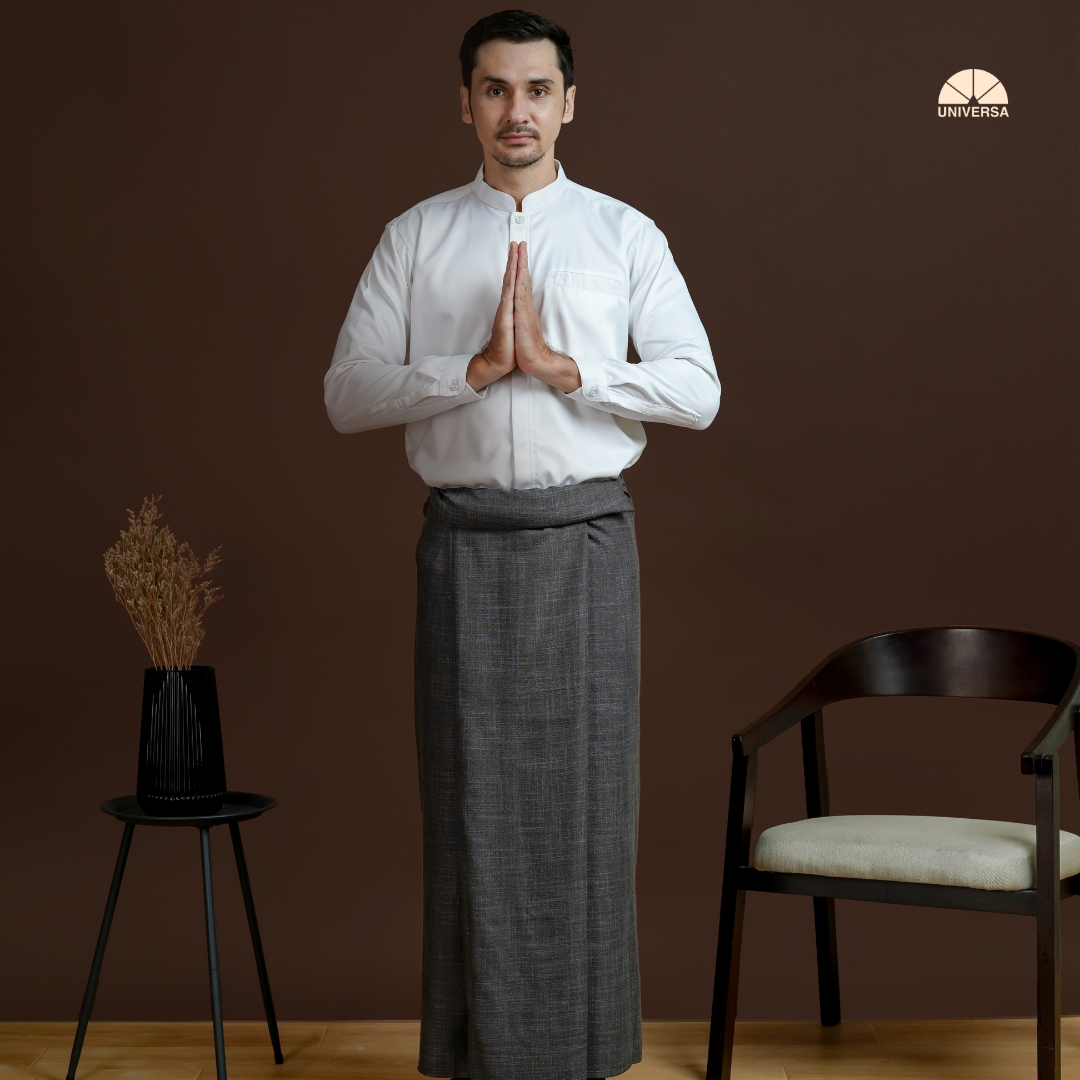 Sarung Dark Grey