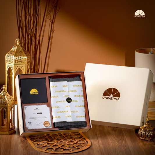 Hampers Ibadah Pria 3in1 - DARK GREY