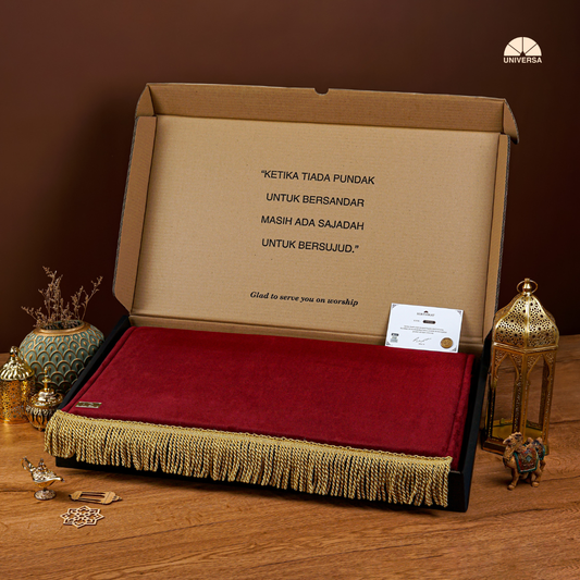 Sajadah Maroon (XL)