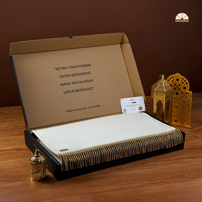Sajadah White (XL)