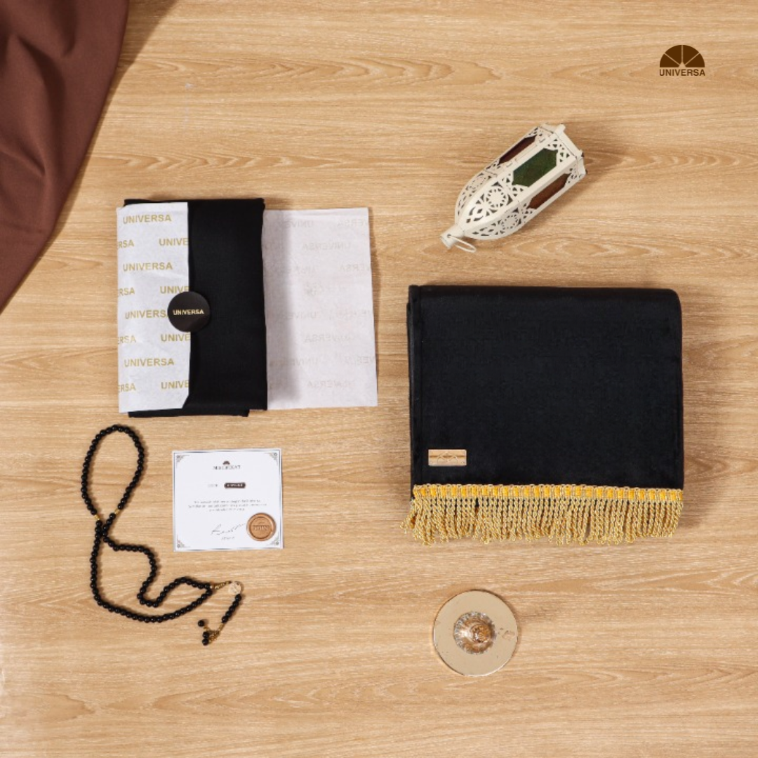 Hampers Ibadah Pria 3in1 - BLACK