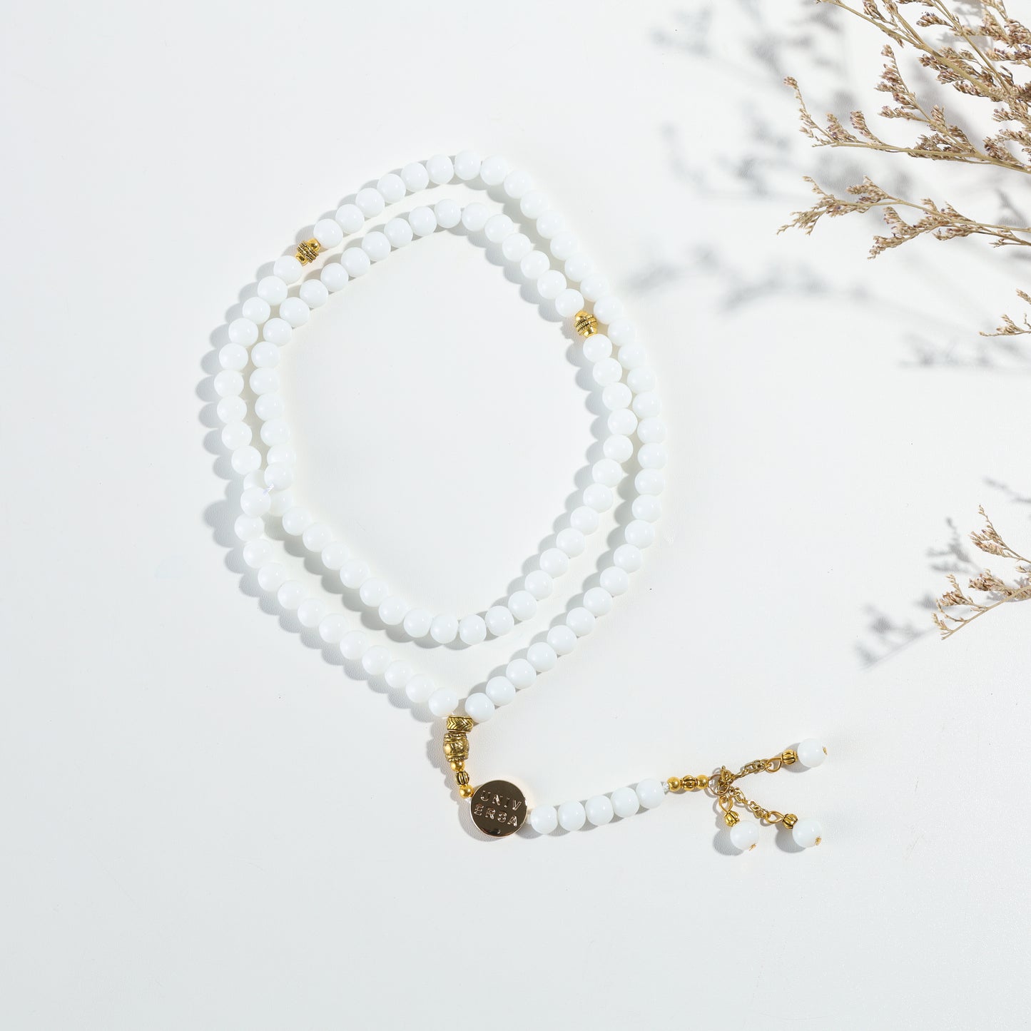 Tasbih White 99